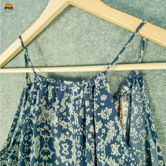 Knox Rose Maxi Dress Multicolor Sleeveless Keyhole Neck Boho Women's Size Small - Picture 10 of 14